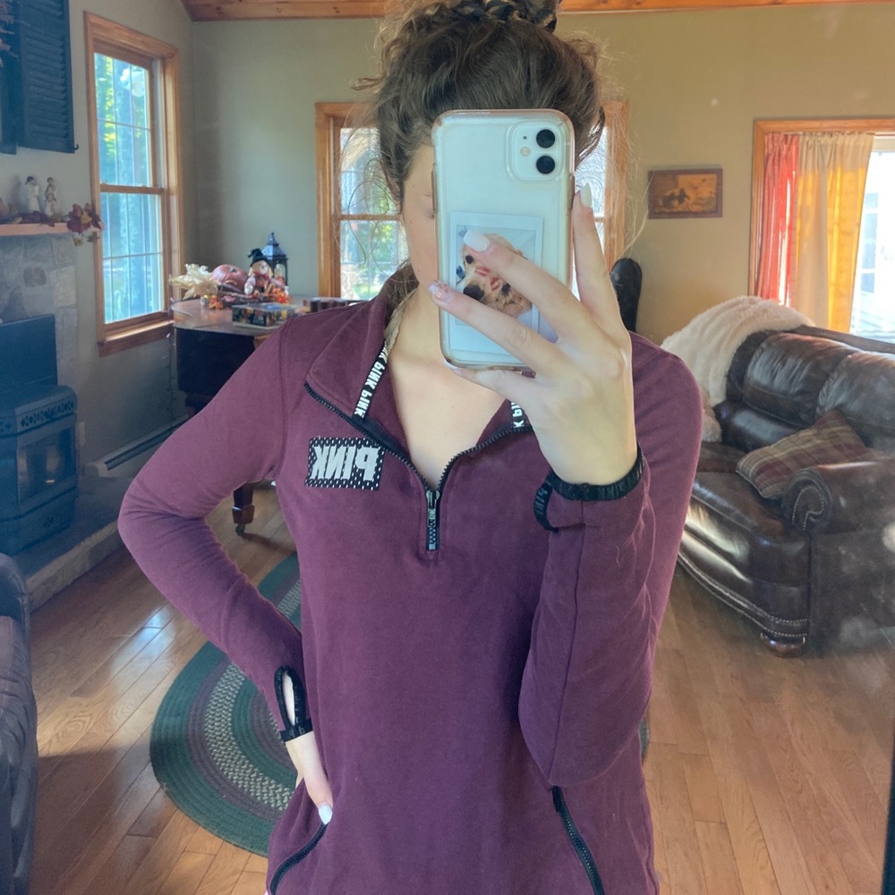 quarter zip pullover